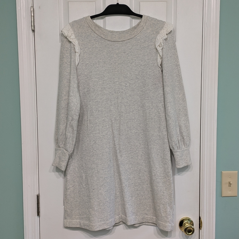 Ann Taylor Lightweight Sweatshirt Dress